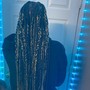 Faux locs (mid back)