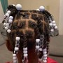 Faux locs adults size head