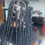 Medium Box braids with hair included