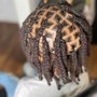 Wash, Retwist and Style (full head)