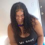 Closure wig install