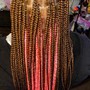 Small Senegalese Twist mid back