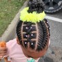 Braids with extentions