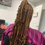 knotless braids medium