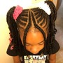 Kid’s Feed-In Braids