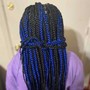 Kid's cornrows Braids with extensions