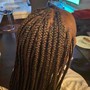 Invisible locs on natural hair