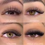 New Set Volume Lashes