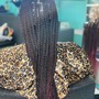 Knotless braids