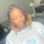 Locs retwist and curls