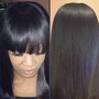 Custom Wig with Lace Frontal