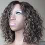 Custom Wig Unit with Lace Closure