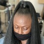 Individual sew-in tracks