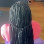 Individual Braids with crochet