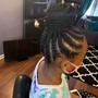 Natural Cornrows Styles