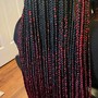 Medium Box Braids