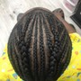 Large Natural Style (Twists, Single Braids, Coils, etc)