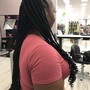 Medium Natural Style (Twists, Single Braids, Coils, etc)