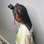 Kid's Natural Hair Braid Style