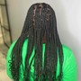 Large Knotless Braids