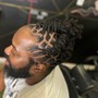 Viking Retwist (locs on top only)