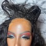 Wig closure custom unit