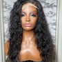 Wig closure custom unit