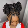 Kid's retwist and style