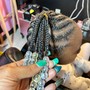 KIDS 2 Layer Feed-in Braids (1/2 up 1/2 down)