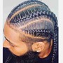 Men's Braid style- shampoo and trim if need