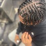 Loc retwist and style ( past waist )