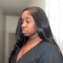 Quick Weave W/ Natural Leave Out