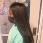 Ombre Hair color Rod set / silky blow out