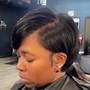 Virgin Relaxer &amp; style [natural to relaxer]