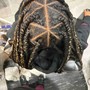 Boho Box Braids w/human hair