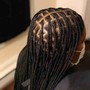 Large Knotless Braids