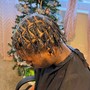 Two Strand Twists( on natural non-Loc’d hair)