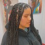 Medium Goddess Braids (mid back)