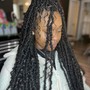 Butterfly locs - mid-back length