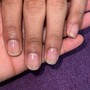 French Tip Gel Pedicure