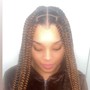 Cornrows, Partial Sew In