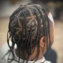 Children cornrows  (hair added)