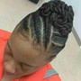 Two Strand Twists on Natural Hair