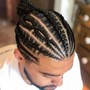 Men 's design braids