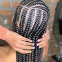 Retouch knotless braids(Shoulder,Mid-back,waist length ONLY)