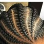 Retouch knotless braids(Shoulder,Mid-back,waist length ONLY)