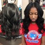 Wand Curls (No Shampoo)