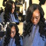 Wand Curls (No Shampoo)