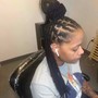 Small Knotless Box Braids