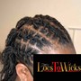 Loc Retwist-w/ Style